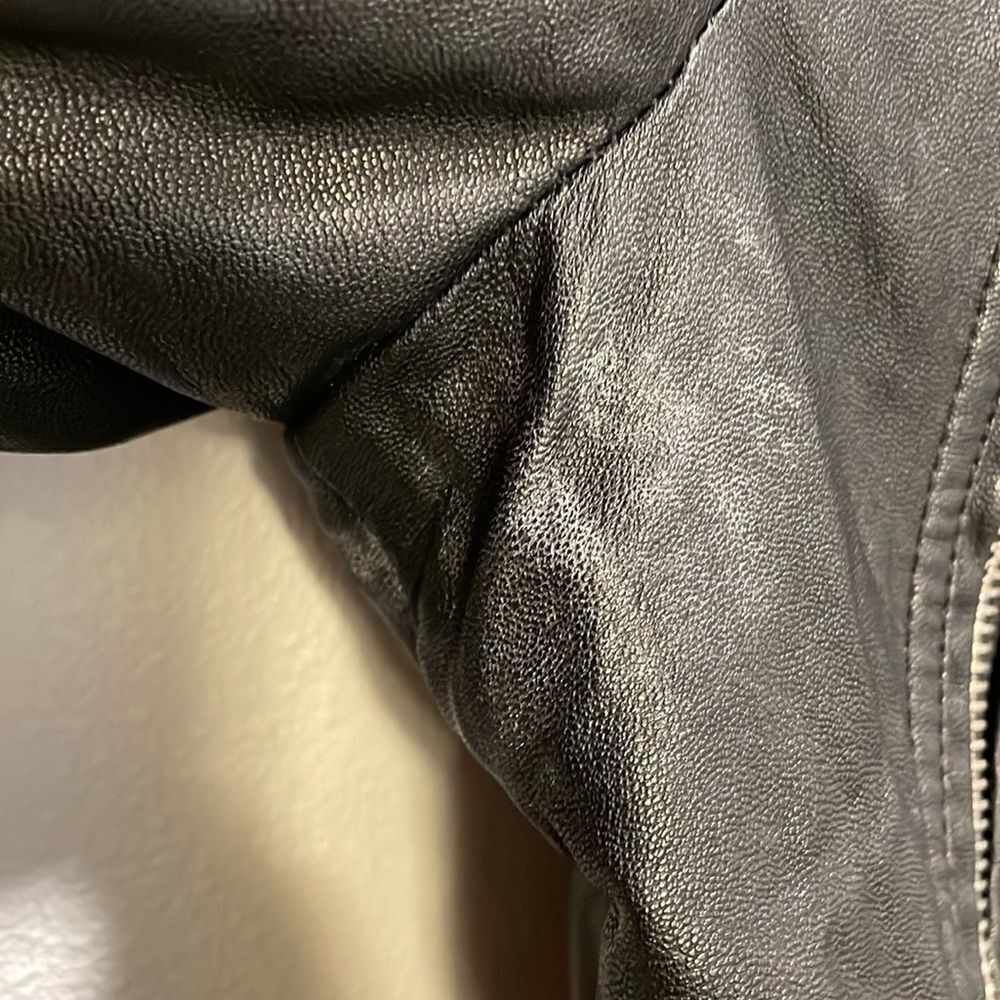 Blank NYC black Motorcyle woman’s faux leather jacket - Picture 14 of 14